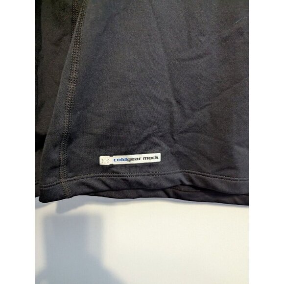 Under Armour Womens Black ColdGear Mock Fitted Shirt Size Large Long Sleeve - Picture 4 of 9